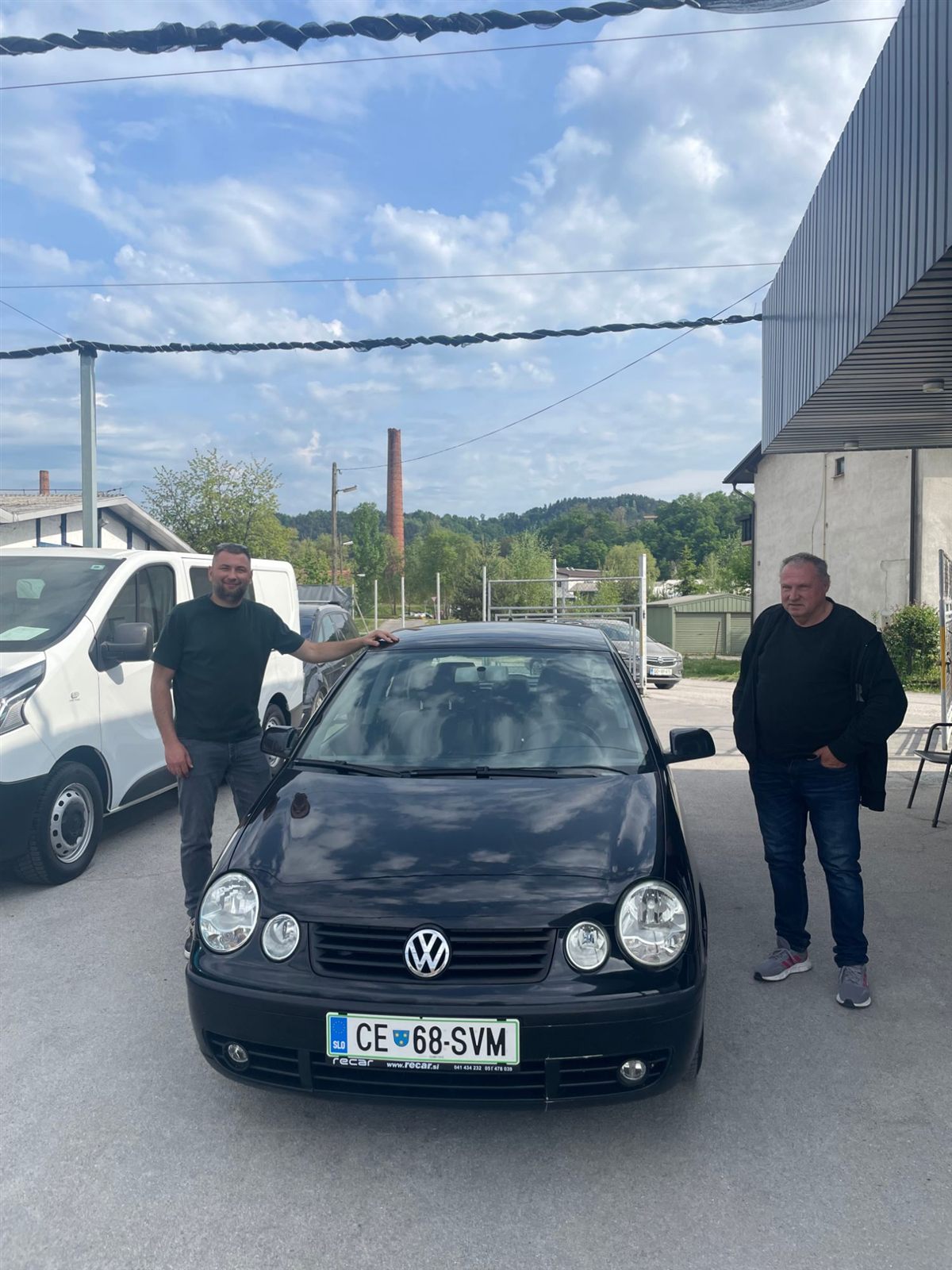 Zadovoljna stranka: Stanko je izbral Volkswagen Polo