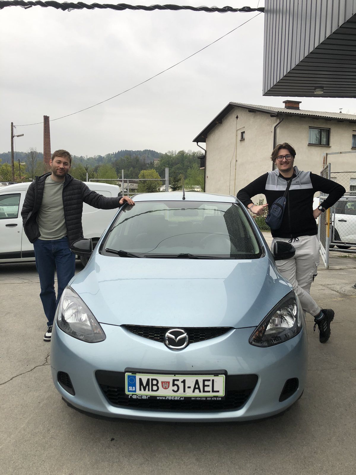 Zadovoljna stranka: Žan je izbral Mazdo 2