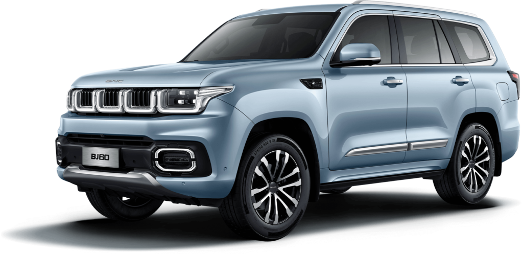 BAIC BJ60 terenski SUV večjega razreda kitajske znamke BAIC