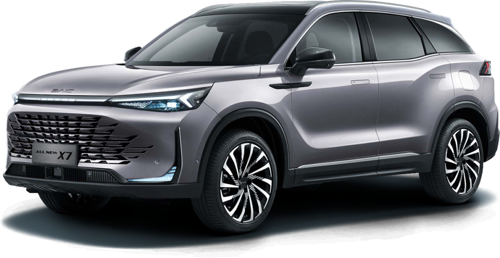BAIC X7 večji SUV z bogato opremo med kitajskimi avtomobili