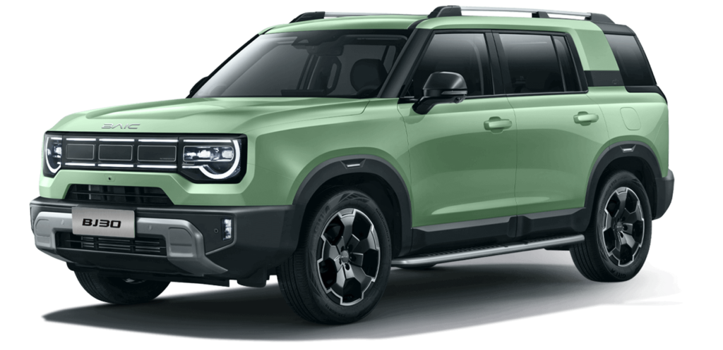 BAIC BJ30 kompaktni SUV z robustnim dizajnom