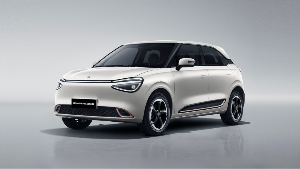 Dongfeng Box, sodoben elktrični mestni avtomobil z modernim dizajnom