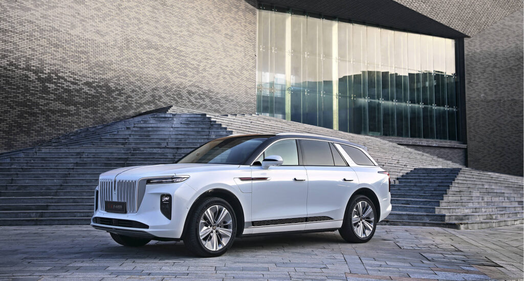 Hongqi E-HS9 luksuzni električni SUV kitajskega proizvajalca