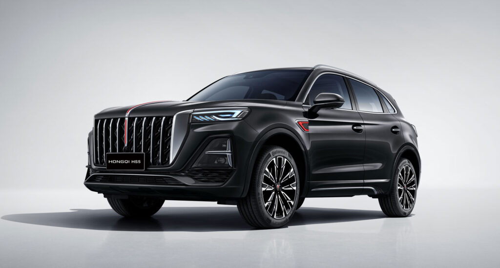 Hongqi HS5 SUV srednjega razreda kitajske luksuzne znamke